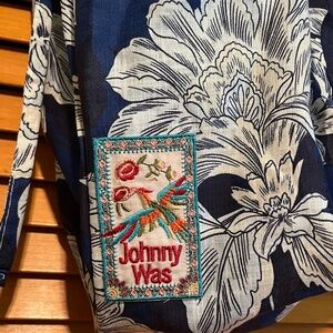 Johnny Was Over the Shoulder Twill Bag